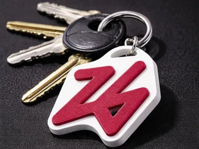 Milano Cortina 2026 Logo Keychain – Minimal Design