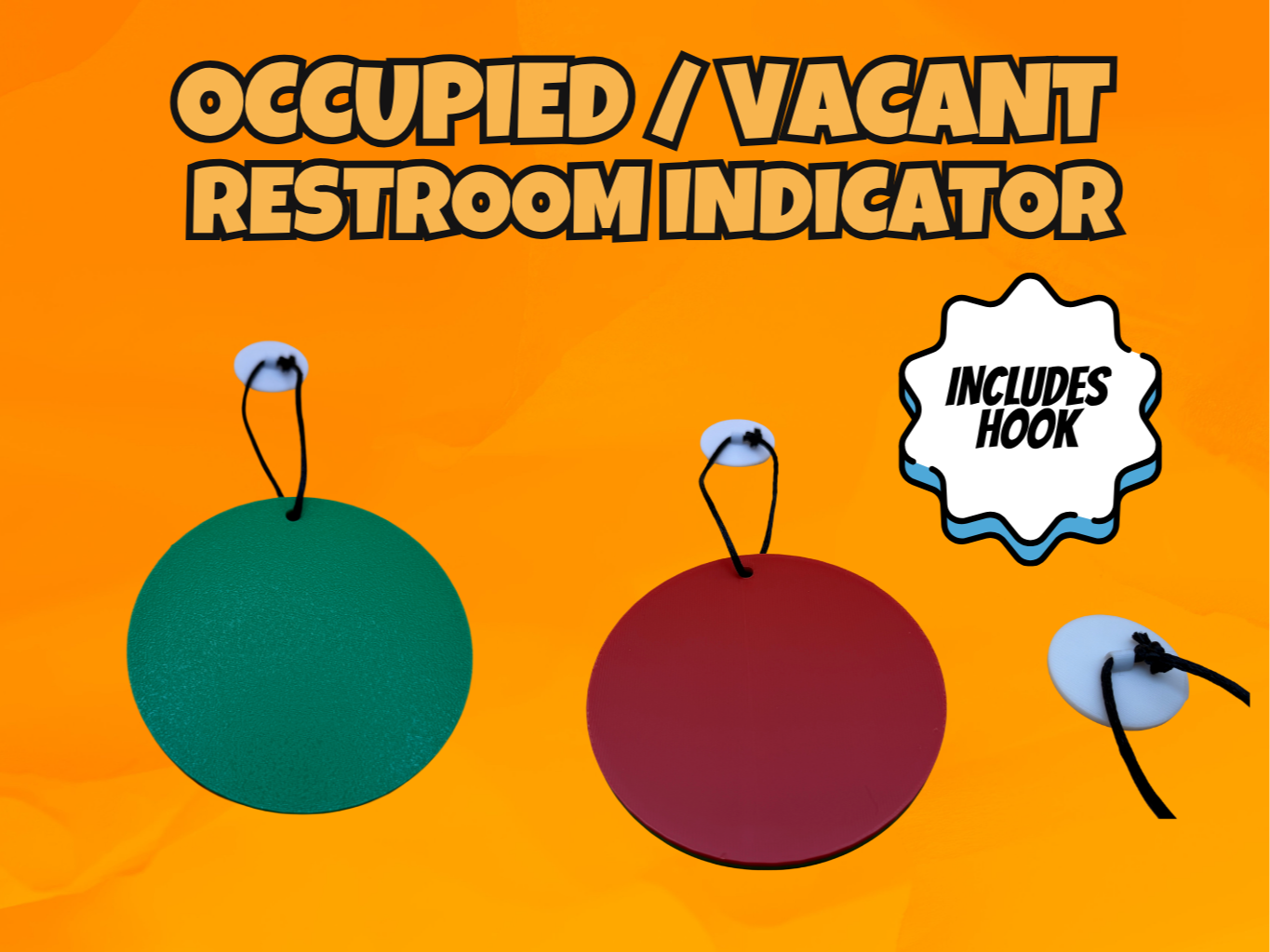 Occupied / Vacant Restroom Indicator