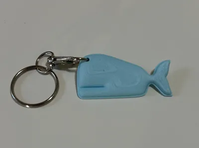 Whale Keychain