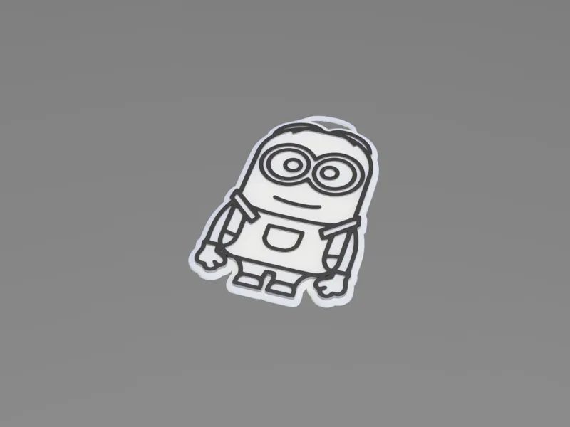 Minion Keychain