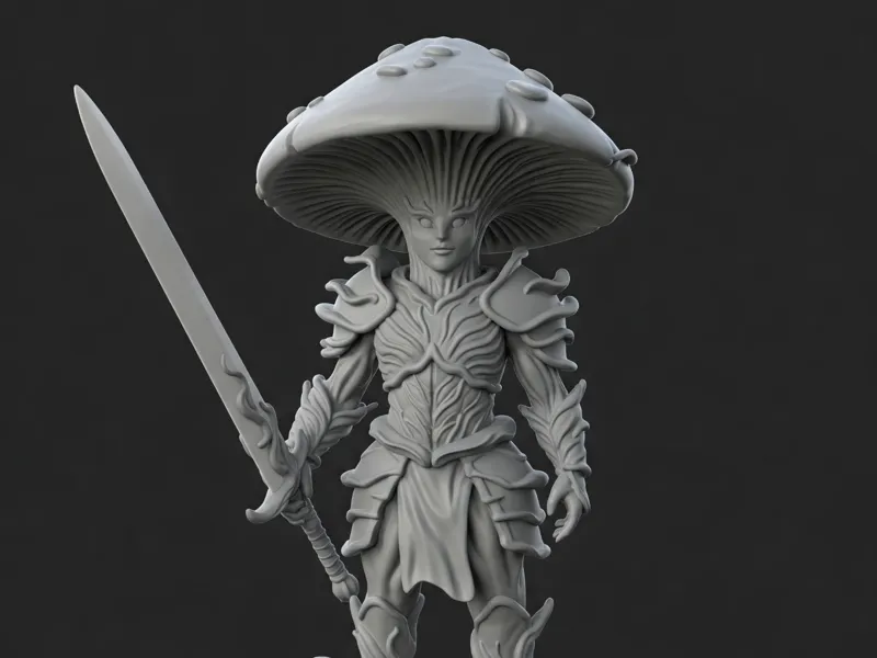 Myconidbloom Paladin figure