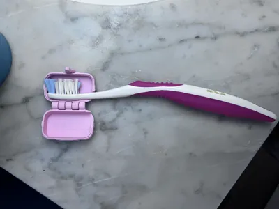 Toothbrush Travel Case with Name