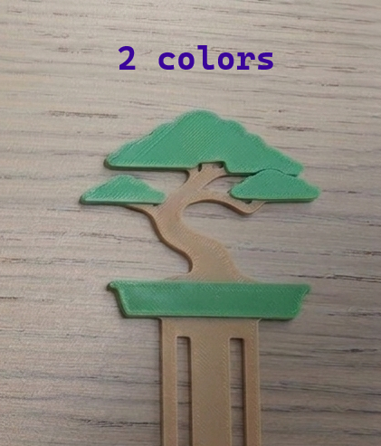 Miniatura 3 do modelo 3D Bonsai Bookmark