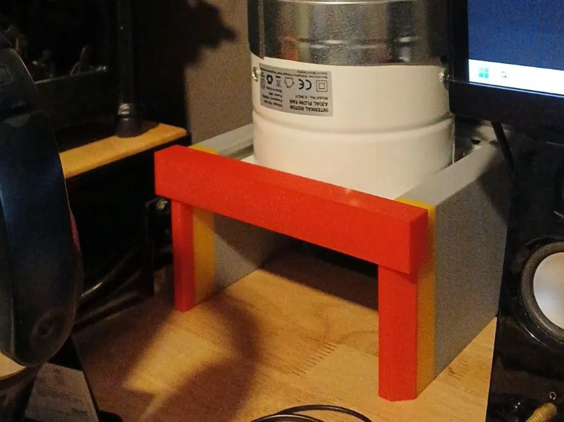 6in Air Extractor Desktop Stand