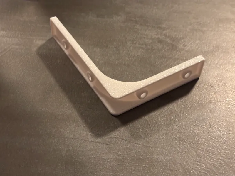 Corner bracket for IKEA Skadis