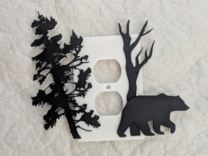 Bear outlet cover