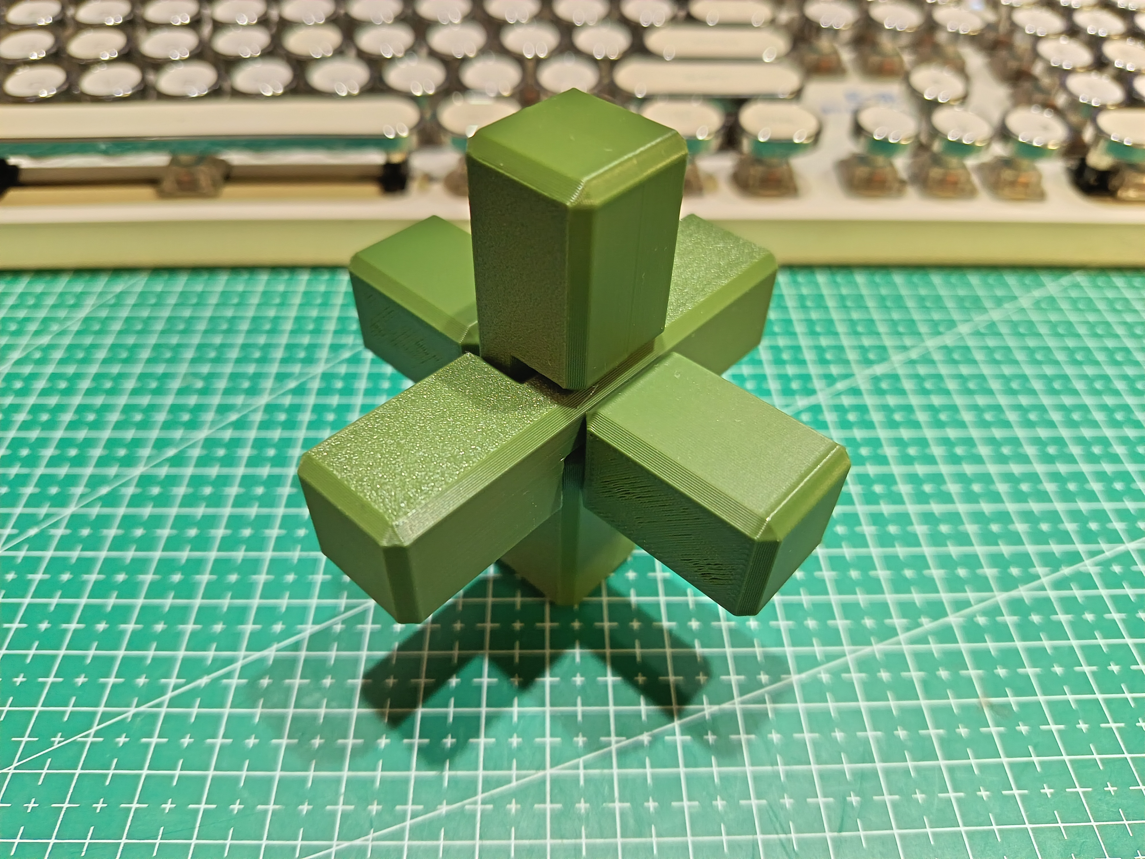 Miniatura 2 do modelo 3D 鲁班锁（合集，10种）
