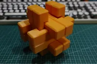 鲁班锁（笼中取宝）