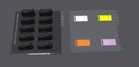 10 Sample Holders | Four Color Sample Swatches