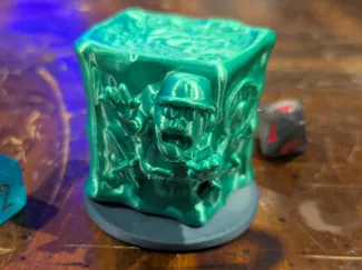 D&D Gelatinous Cube Tabletop Figure