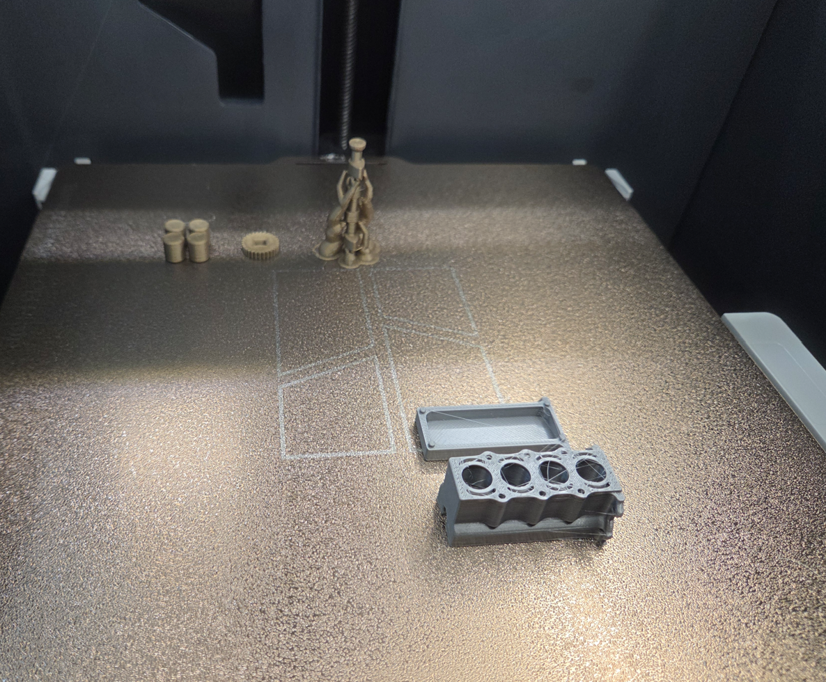 Miniatura 5 do modelo 3D Fidget inline engine keychain