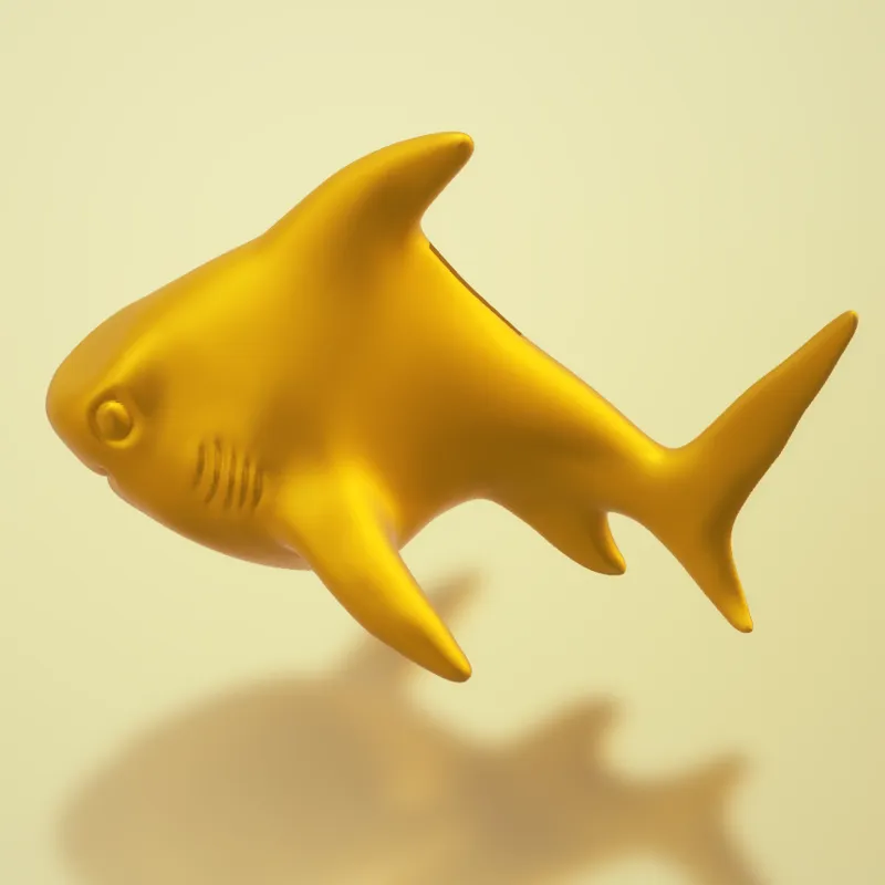 Goldie The Gold Fish Coin Bank