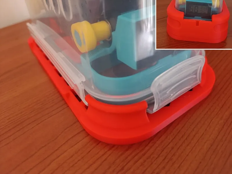 Cereal Box Filament Holder Support