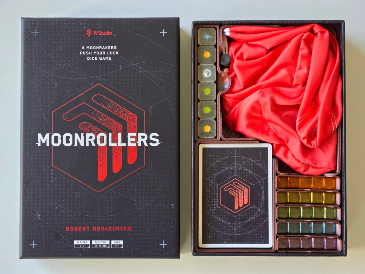 Moonrollers w/extra dice - Organizer Insert - Free 3D Print Model ...