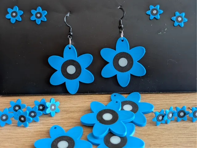 Spring Bloom: Hepatica-Inspired Earring Collection