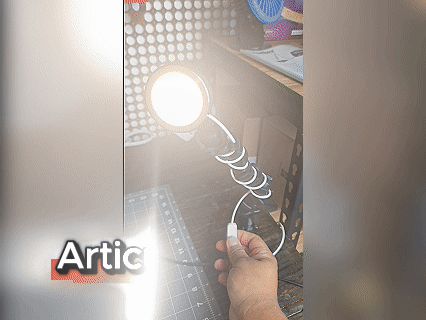 MAAM-Lamp – Modular Articulated Arm for Multiboard