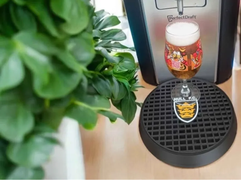 Hull fc beer drip tray