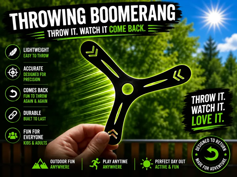 Fast Print Boomerang