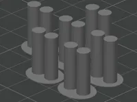 0.1mm layer, 2 walls, 5% infill