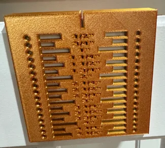 Drawer handle template