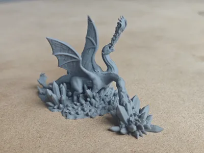 Supportless Two-Headed Chimera Fire+Ice 28mm/32mm 