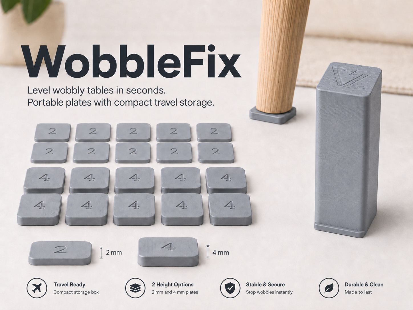 Miniatura 1 do modelo 3D WobbleFix