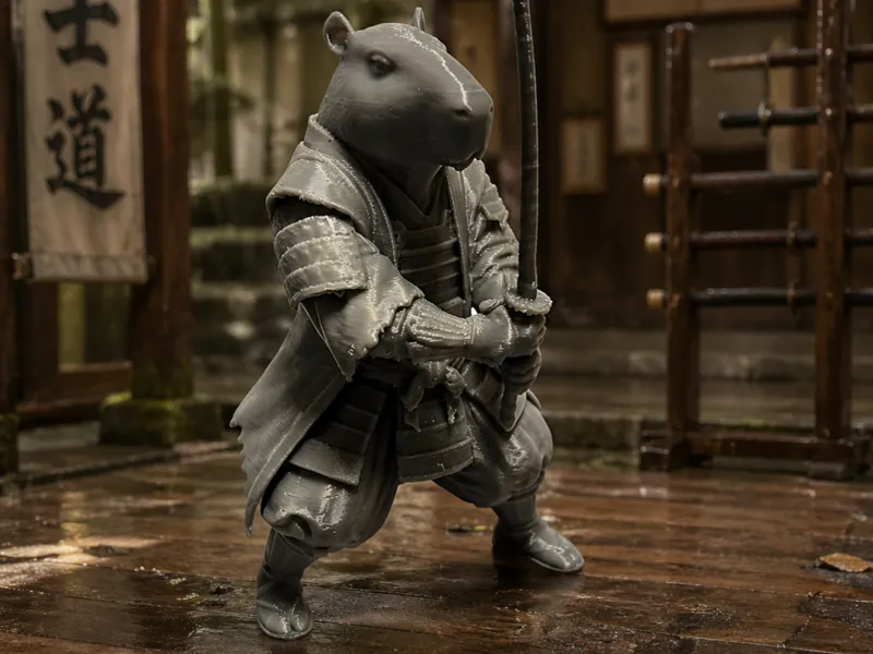 Samurai Capybara