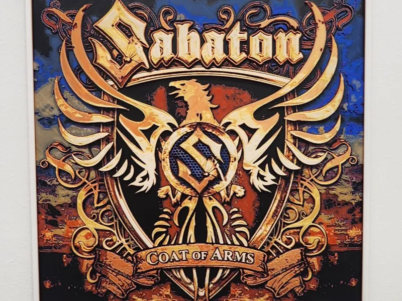 Sabaton - Coat of Arms - Album cover Filament Art