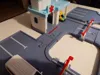 Connection between gear and parking lot