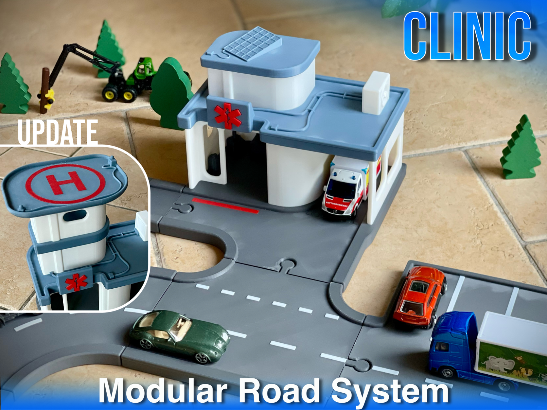 Spielzeug Rettungsdienst/Klinik 