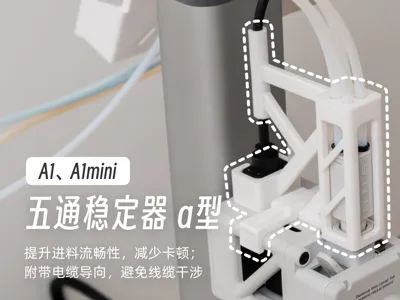 A1, A1 mini Five-way Stabilizer with Cable Guide