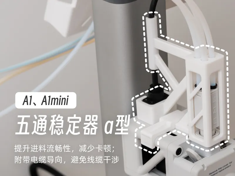 A1、A1mini 五通稳定器 带线缆导向