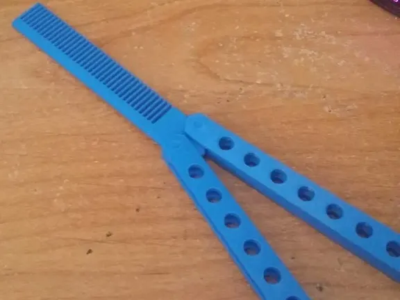 Butterfly Comb no pins/screws (Simple Asembley)