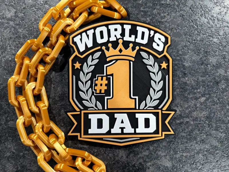World's #1 Dad Hype Chain