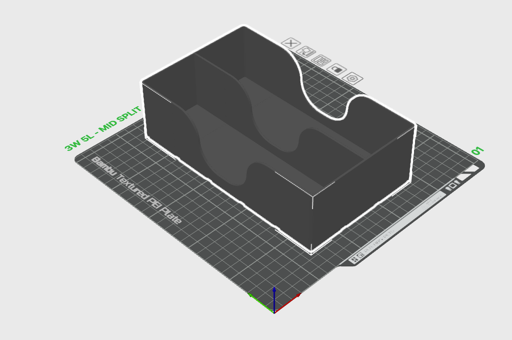 Miniatura 9 do modelo 3D EASY Gridfinity Silverware Organizer / MODULAR