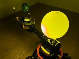 LED Sun Upgrade - Planet Earth and Moon in Orbit
