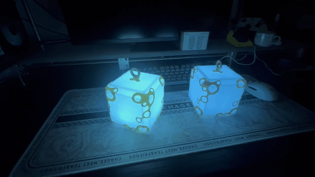Miniatura 1 do modelo 3D 塞尔达方形炸弹灯箱 适配创客宝库001 可打开做储物盒
