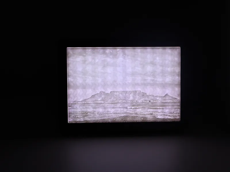 Lithopaneframe Tablemountain