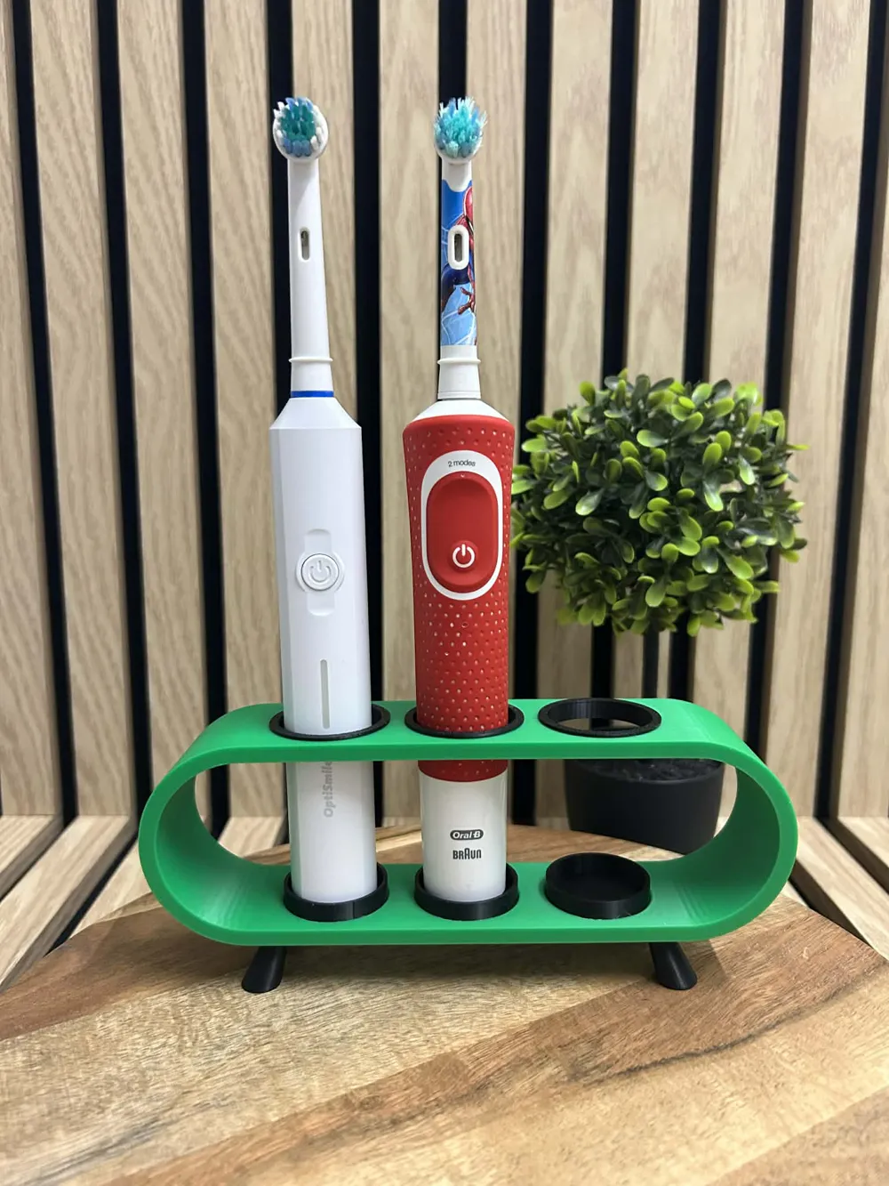 Toothbrush Holder NO AMS - Free 3D Print Model - MakerWorld