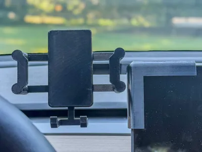 Phone Holder for Teslas & Other Cars With Screens