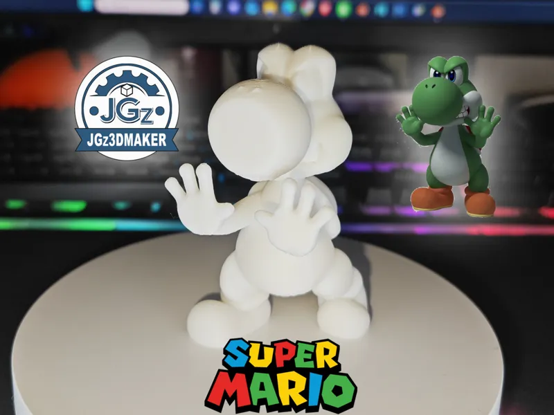 Yoshi Enfadado en Ventana SuperMario