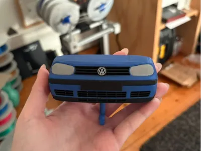 VW Golf 4 bumper keyholder multi coloured