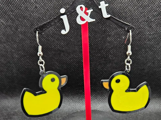 Rubber Ducky earrings