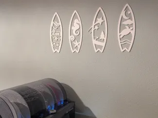 Surfboard Wall Art - Home Decoration - Wall Deco