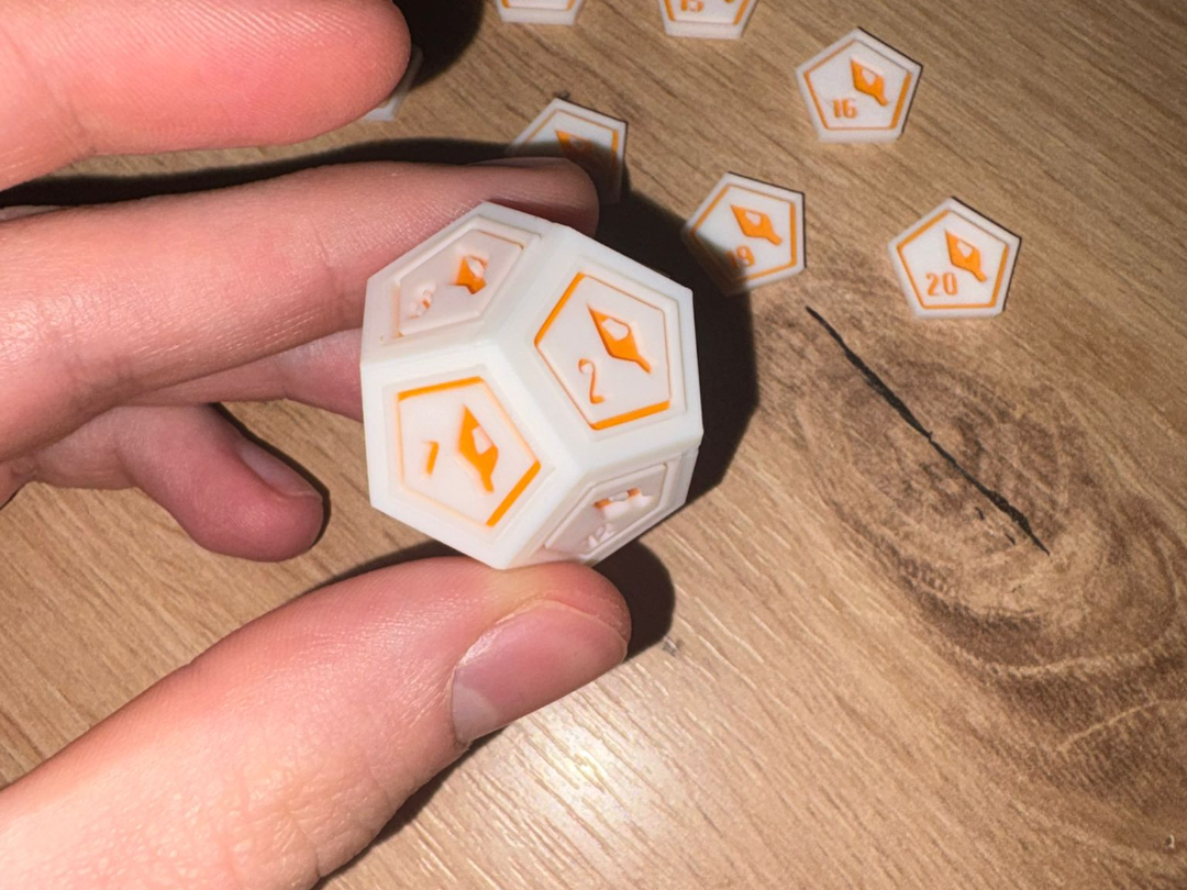 FaB Damage Dice D12 (1 to 12, 13 to 24, 25 to 36)