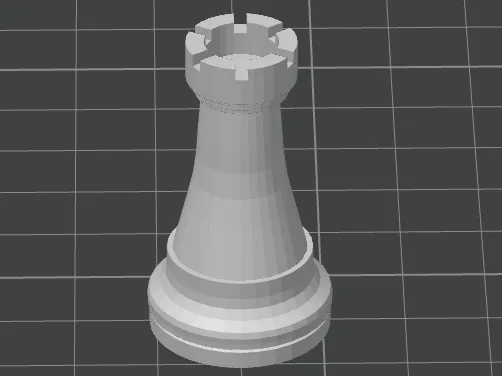 Chess Rook Printable in ANY COLOR