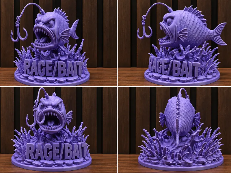 Ragebait Sculpture