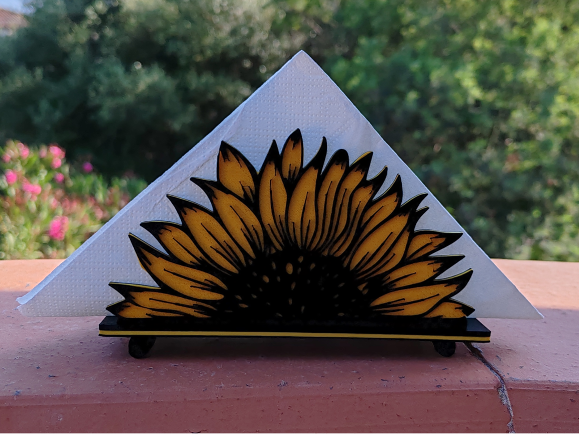 Sunflower Napkin Holder