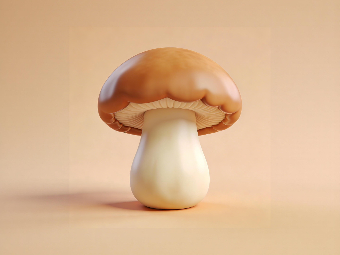 蘑菇-蔬菜微缩食玩系列-儿童过家家涂色玩具