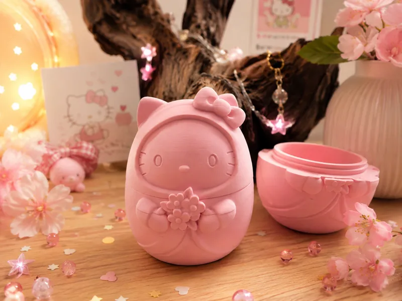 Hello Kitty Twist Egg / Überraschungsei Gift Pink